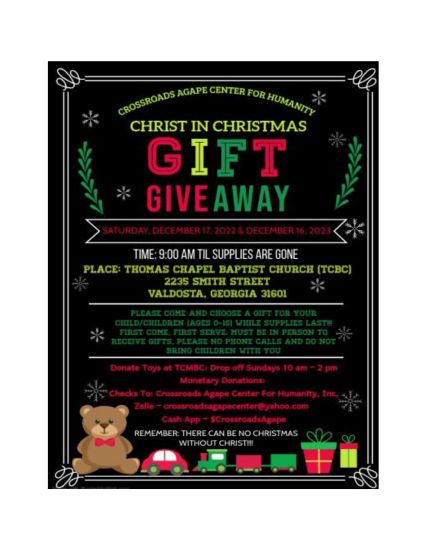 Christ In Christmas Giveaway